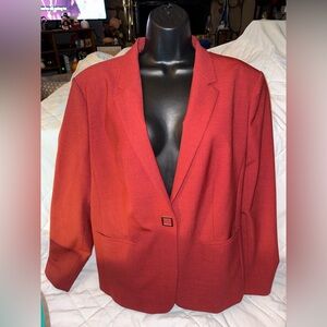 Boss Hugo Boss Red and Gold Blazer